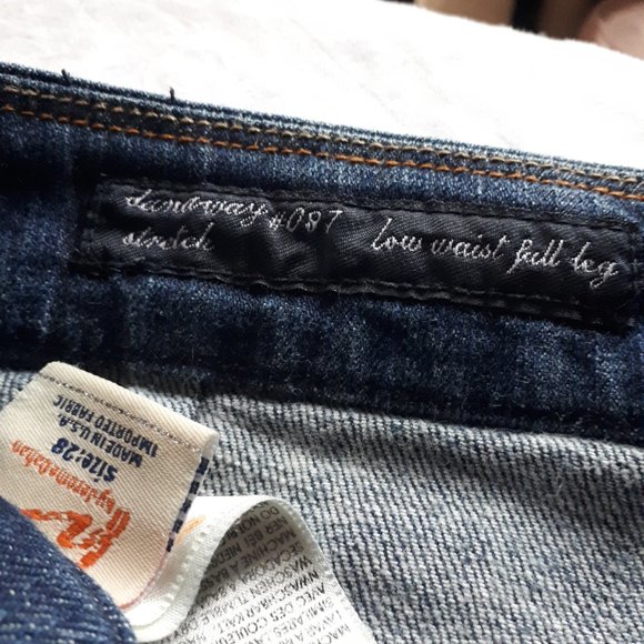 Citizens of Humanity COH Jeans Dunaway Faye Size 28" leg 32" - Picture 3 of 9